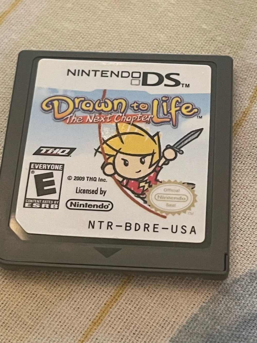 Nintendo DS Gray Drawn to Life: The Next Chapter Game Card